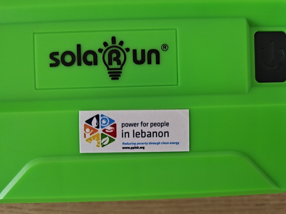 PPLEB Solarun powerbank